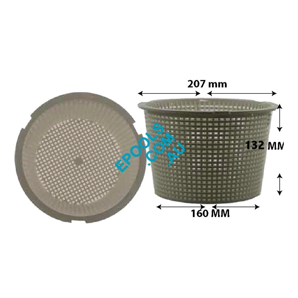 Nally Waterco Stainless Steel Swimming Pool Skimmer Basket Epools