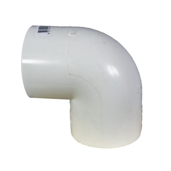 90 Degree Elbow PVC 65mm Pressure Pipe Fitting Epools Pool Shop