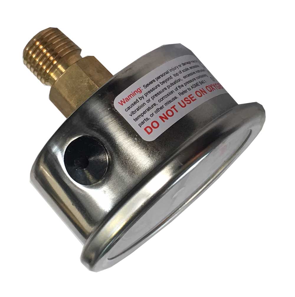 Monarch Ecopure Davey Filter Pressure Gauge Back Mount Epools Pool Shop