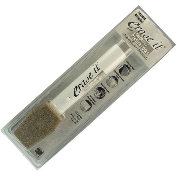 Stain Remover For Concrete And Fibre Glass Pool Surface Vacuum Pole Attachable EraseIt Epools