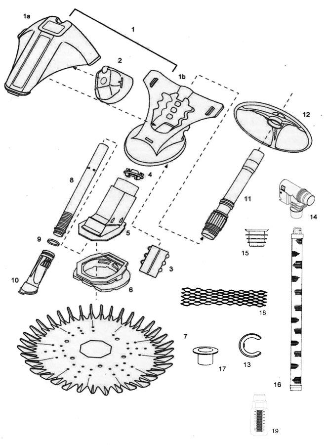 Baracuda New Classic Pool Cleaner Spare Parts List and Prices ... Baracuda New Classic Pool Cleaner Spare Parts List and Prices ...