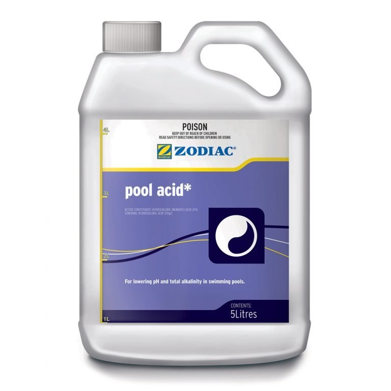 Swimming Pool Acid Liquid 5Lt. Epools Pool Shop