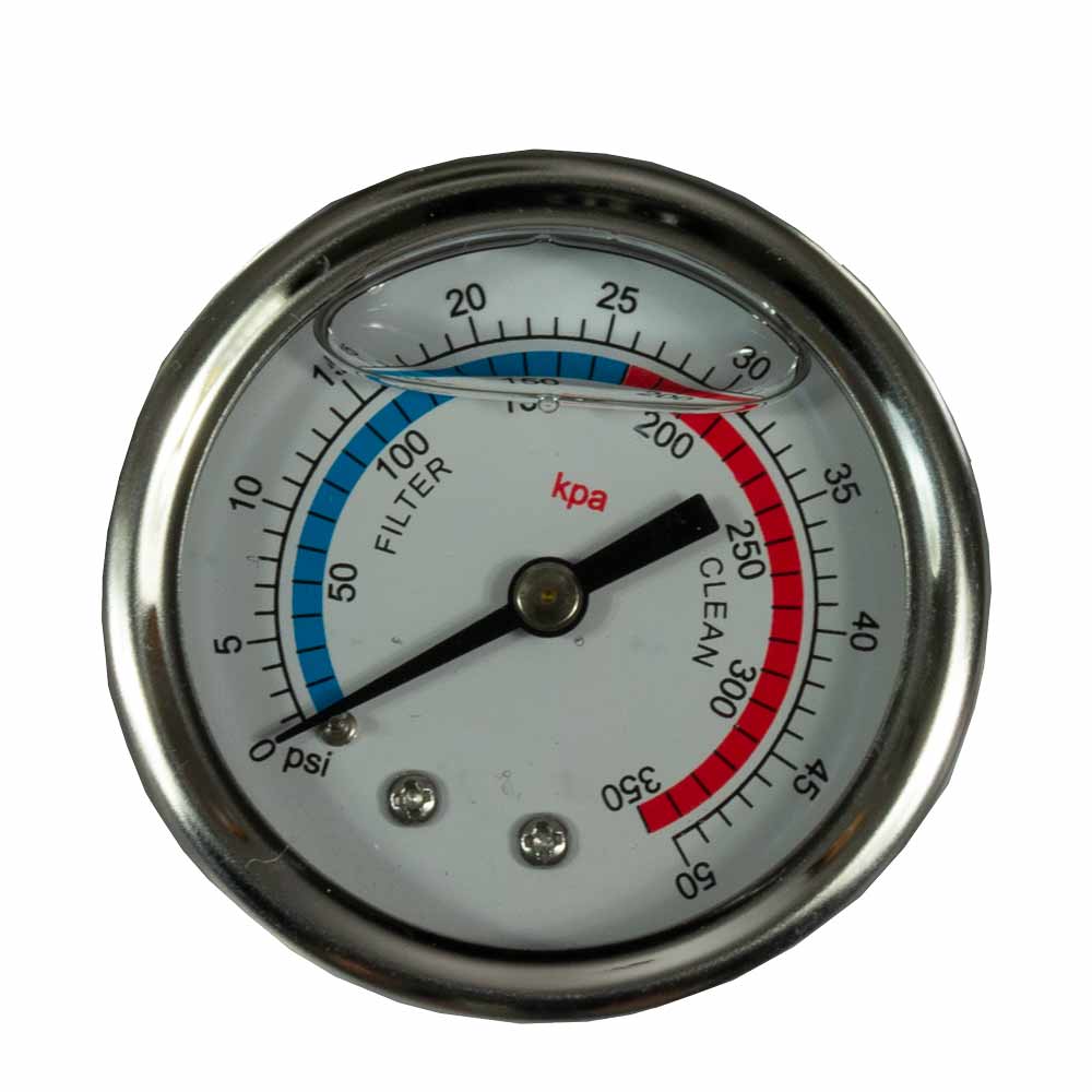 Waterco Pool Filter Pressure Gauge 400kPa Side Mount Epools Pool Shop
