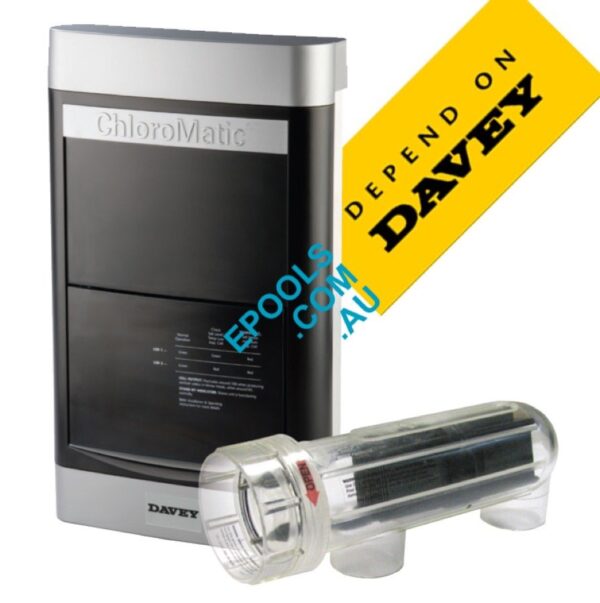 Davey Self Cleaning Salt Chlorinator With Digital Timer MCS16C