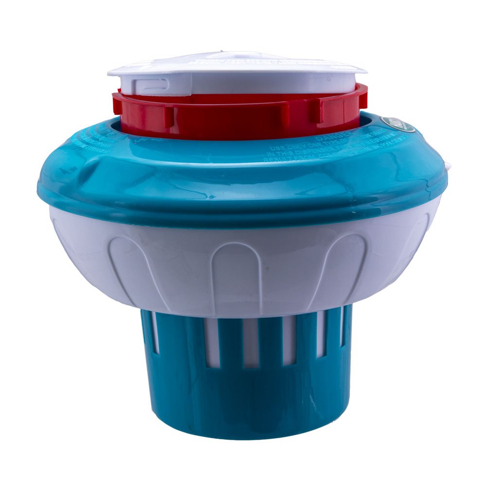 chlorine tablets and dispenser for pool