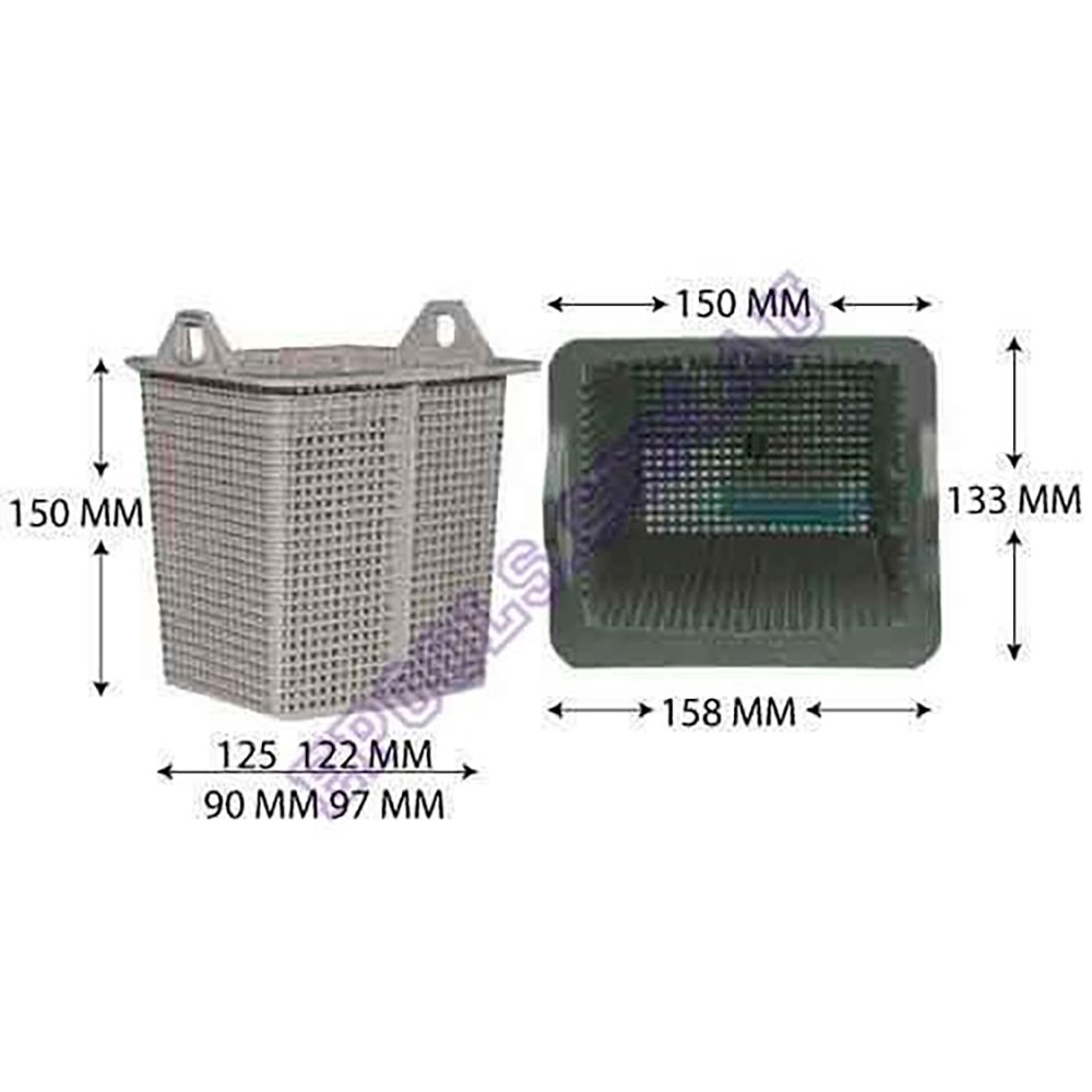 Hayward Super 1600 & VS Supa Pump Basket Epools Pool Shop