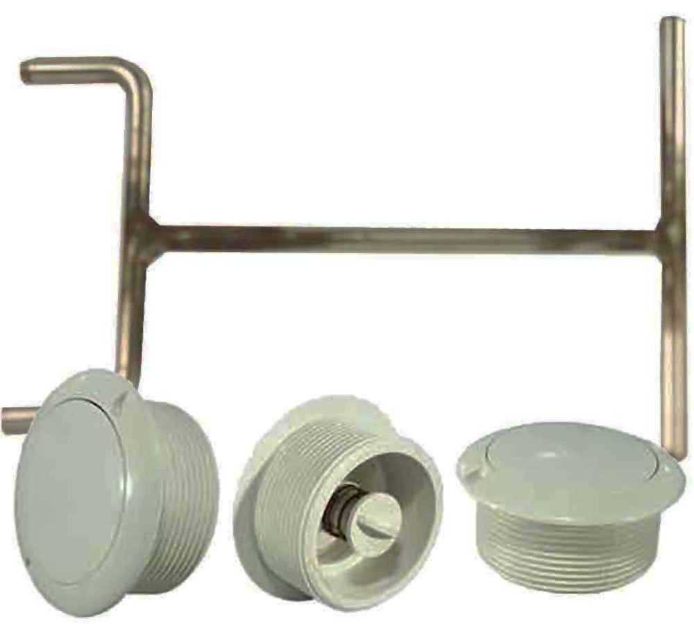 Hydrostatic Valve or Tool Poolstore Main Drain 50MM BSP Domed Valve