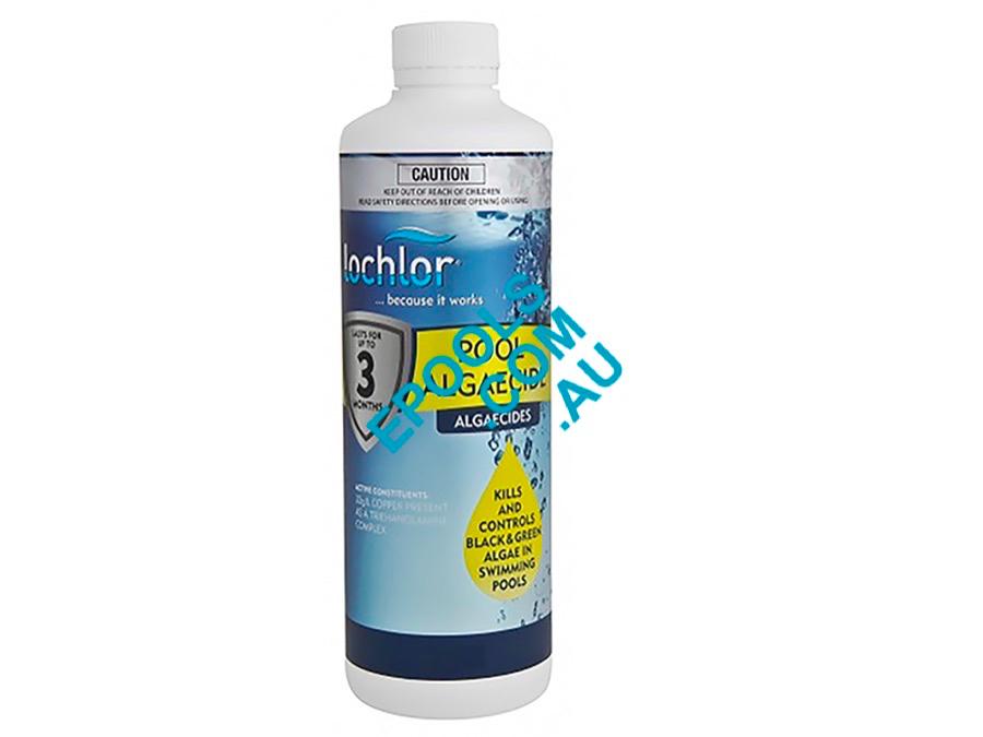 LoChlor 32g per Lt Copper Swimming Pool Algaecide 500ML Epools Pool Shop