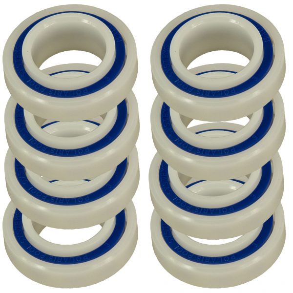 KZQ Set Di 4 Pneumatici Di Ricambio Per Pulitori Per Piscine Zodiac MX8 Mx6 Baracuda R0526100 88624098