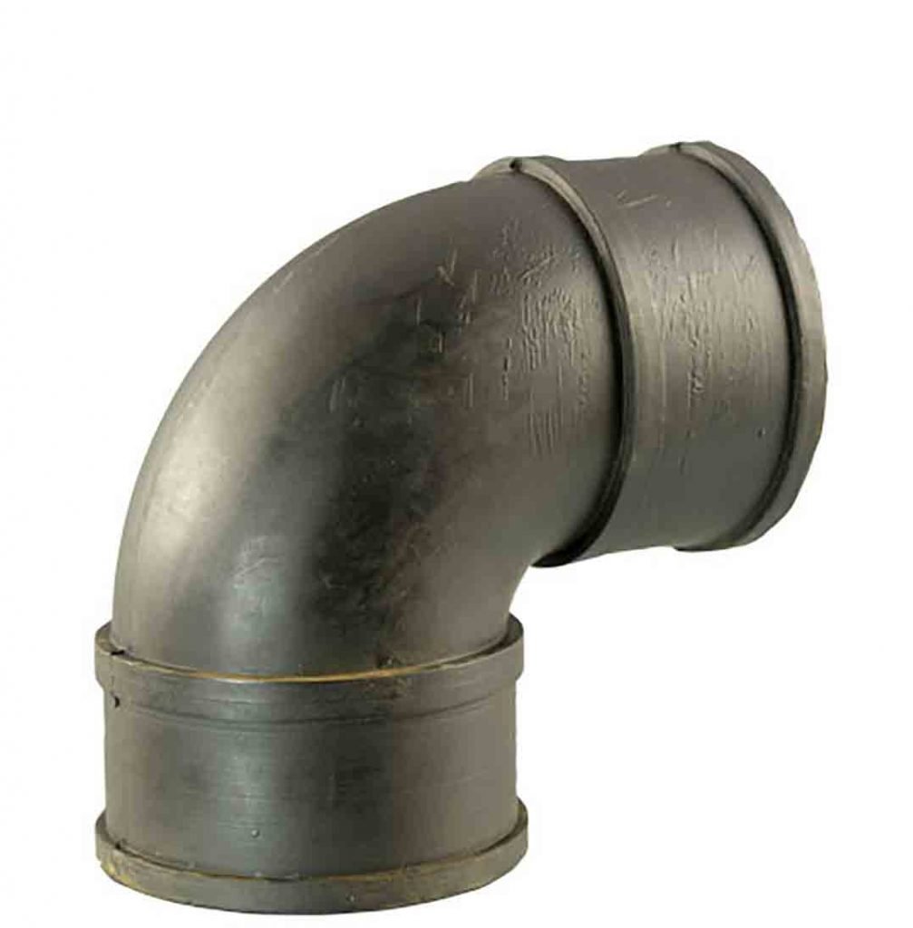 Rubber 50mm Elbow Plumbing Coupling Epools Pool Shop