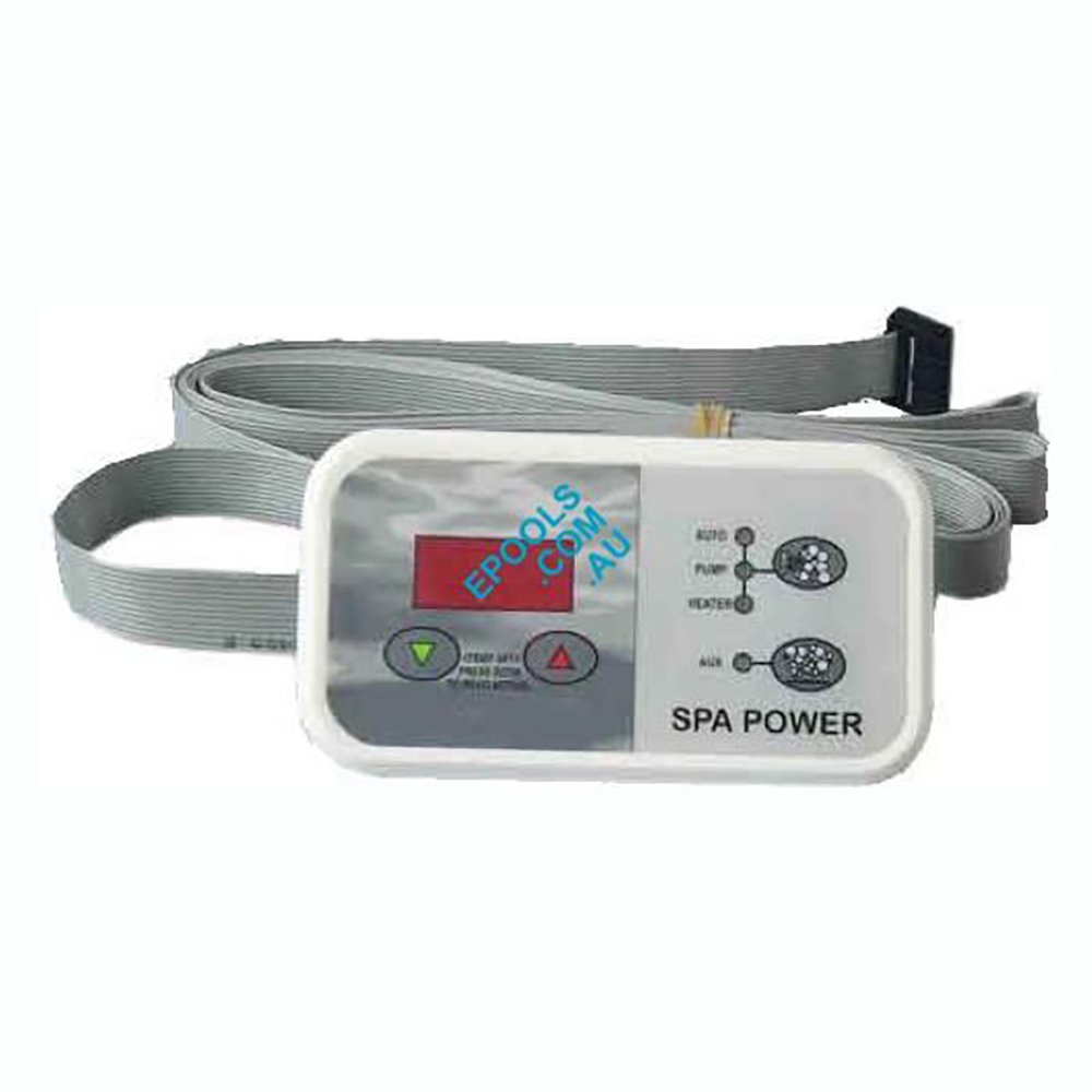 Davey Spa Quip Power Oval Touchpad Controller With Overlay Decal For SP400 SP500 SP600 SP601 Pumps