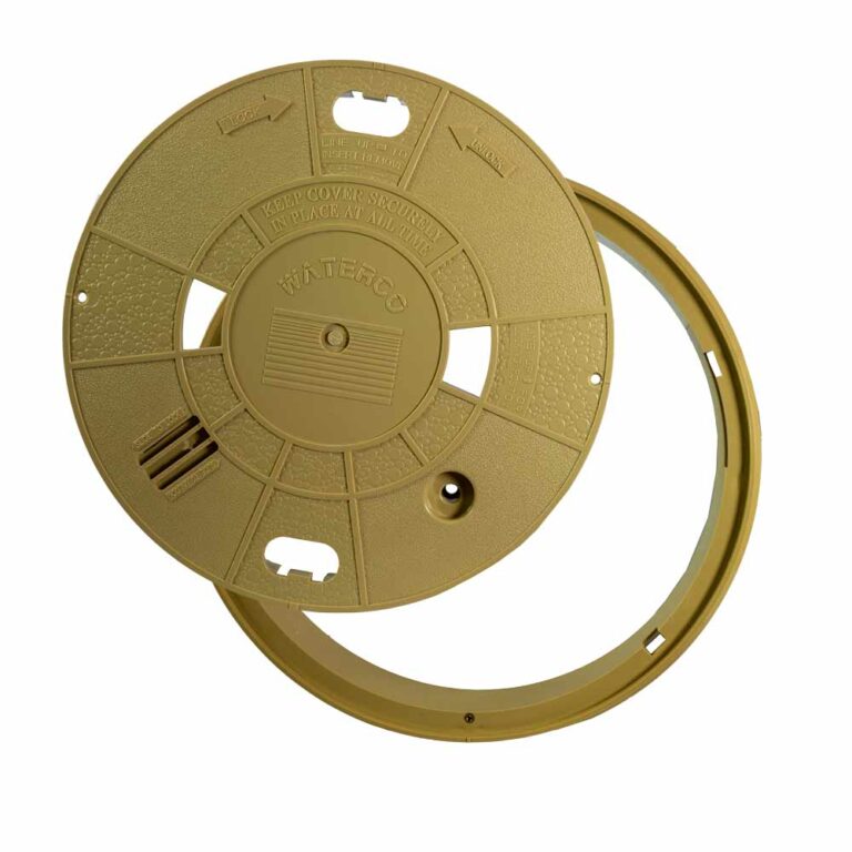 Waterco Skimmer Box Deck Lid FulFlow Twist Lock Sandstone S75 Epools