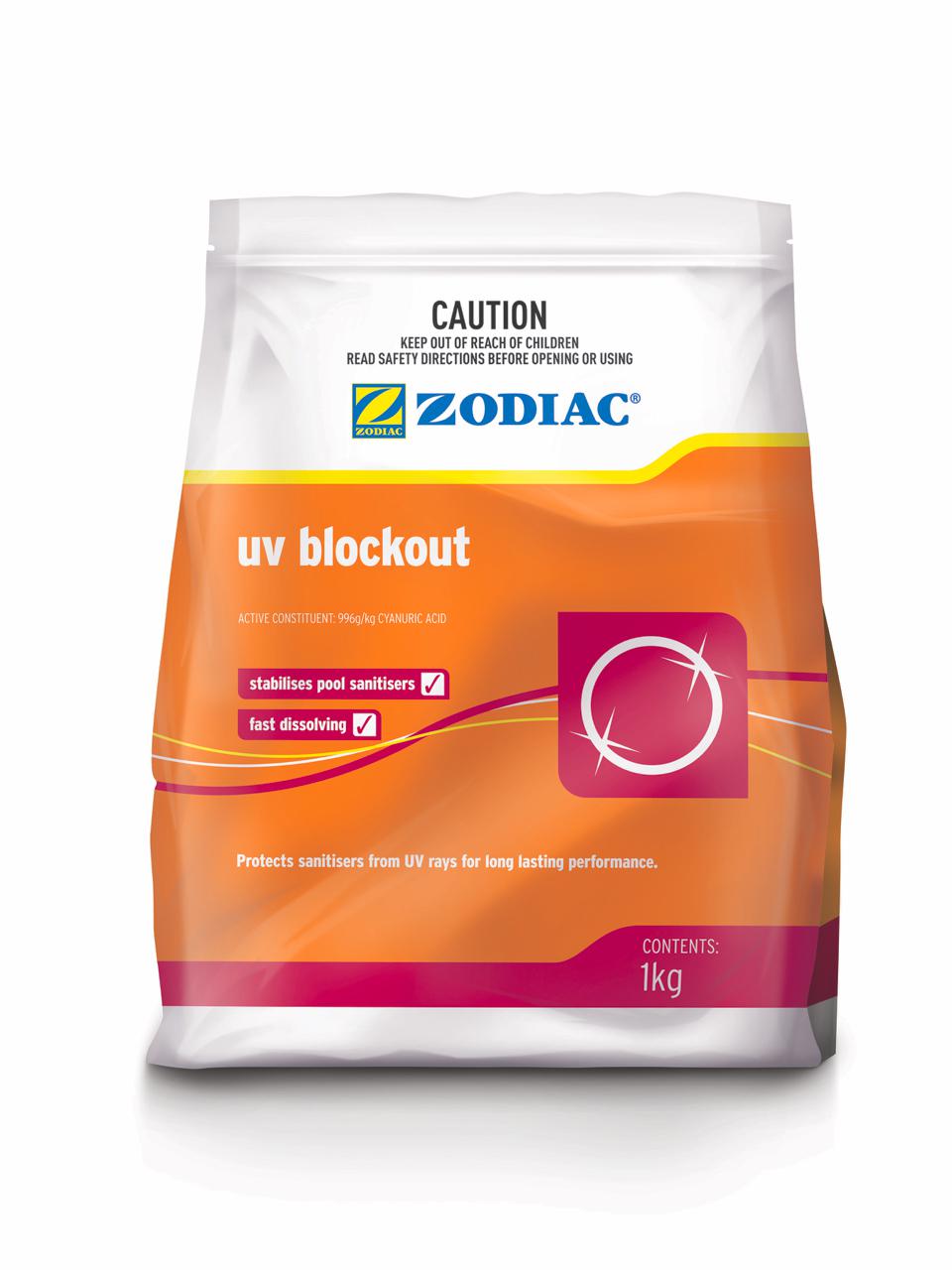 Zodiac Chlorine Blockout Tablets 1Kg Epools Pool Shop