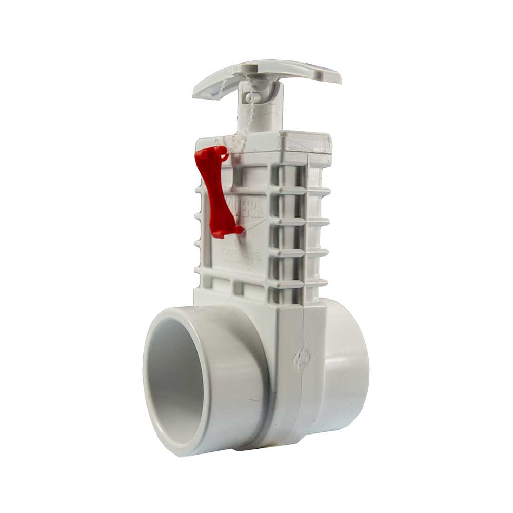 PVC Push Pull Slide Valves Socket For PVC Pressure Pipe 40mm 50mm 90mm
