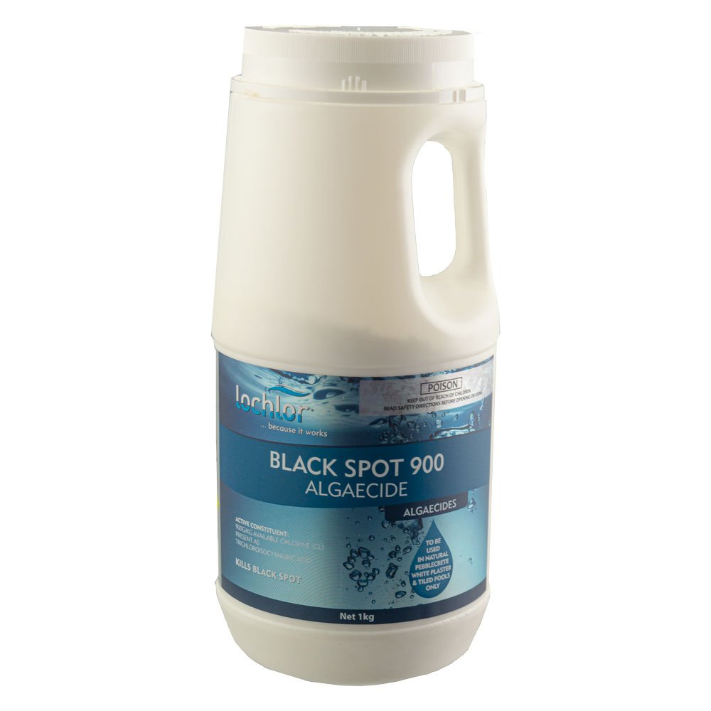 LoChlor Black Spot 900 Algaecide Powder 1Kg Epools Pool Shop