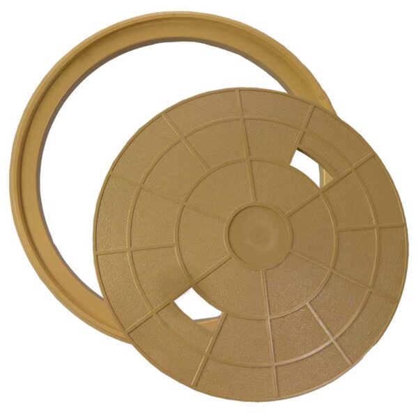 Poolrite S1800 Pool Skimmer Box Beige Deck Lid Only Epools Pool Shop