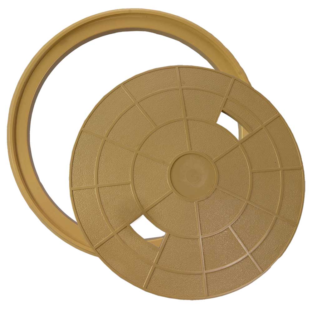 Poolrite S1800 Pool Skimmer Box Beige Deck Lid Only Epools Pool Shop