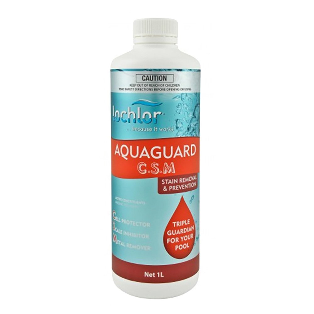 LoChlor Aquaguard C.S.M Multi Function Specialty Pool Product 1L. Epools Pool Shop