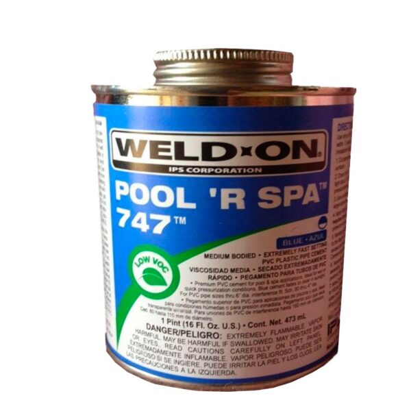 thumbnail image 2 of Weld On 747 Pool/Spa Glue For Pool And Hot Tubs Canada 2 of 12