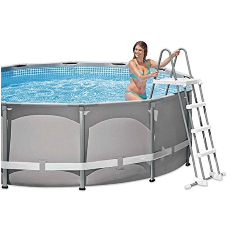 Intex 28067E Steel Frame Above Ground Swimming Pool Ladder 52″ Epools