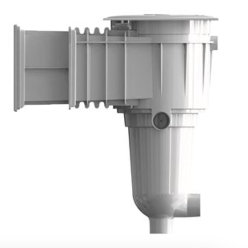 AstralPool FibreGlass Skimmer Box Extended Throat White Epools Pool Shop