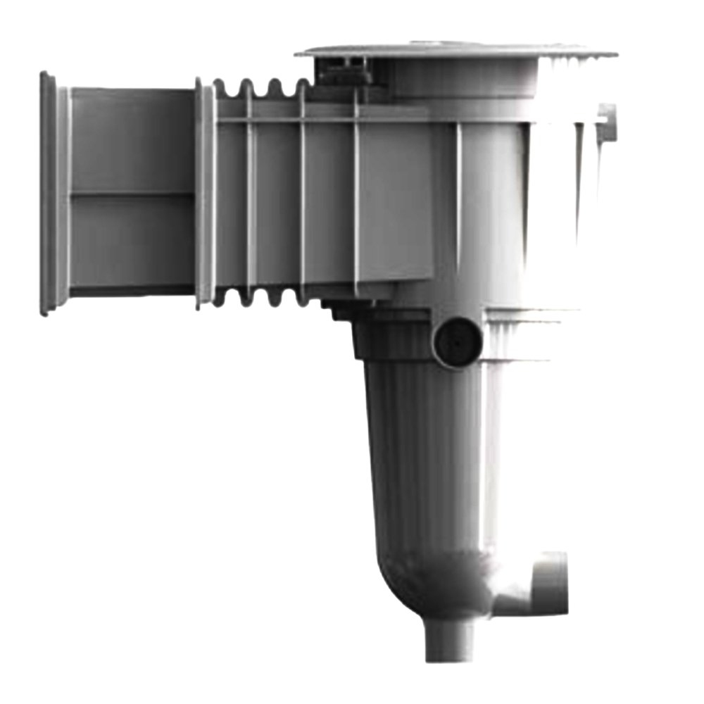 AstralPool FibreGlass Skimmer Box Extended Throat Grey Epools Pool Shop